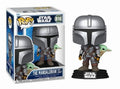 Φιγούρα Funko POP! Star Wars: The Mandalorian & Grogu - Mandalorian With Grogu #818