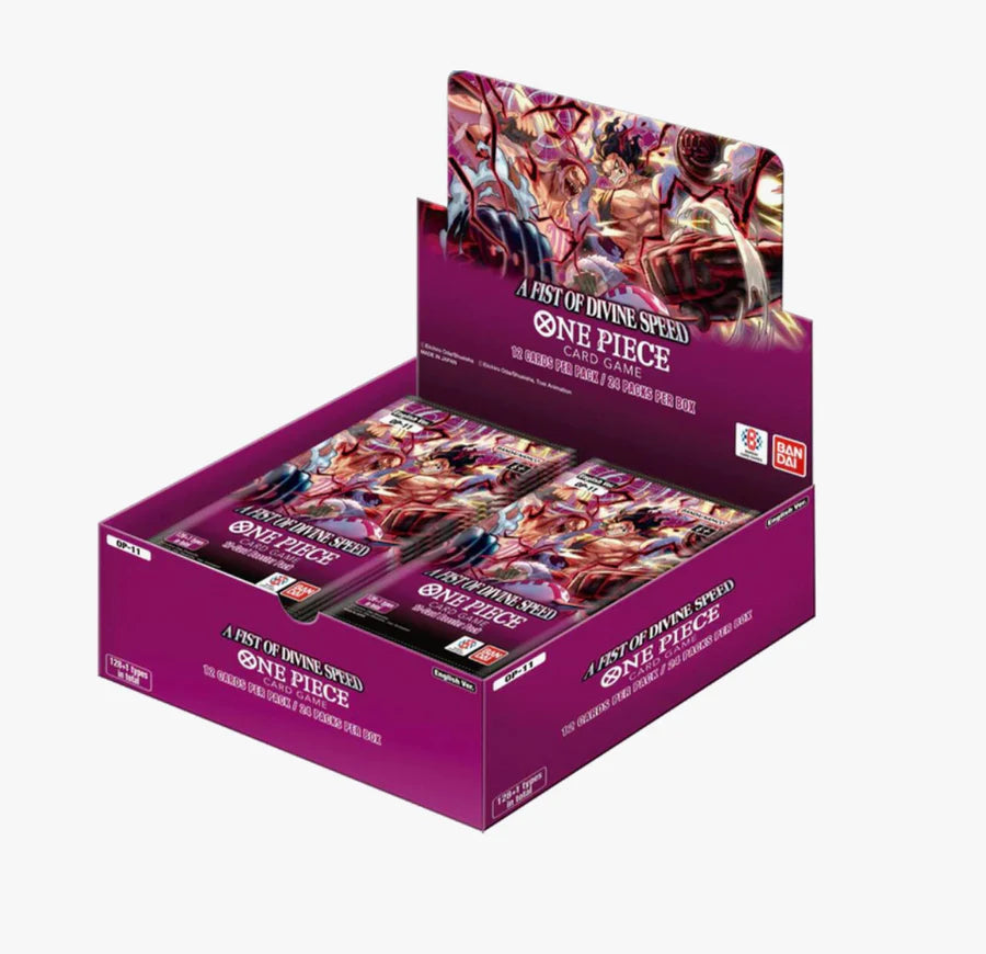 One Piece Card Game A Fist of Divine Speed - Booster Box [OP-11]